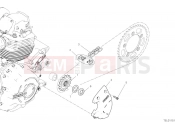 DUCATI 2019 Scrambler 1100 Sport FRONT SPROCKET & CHAIN