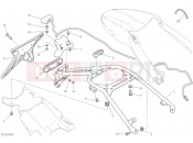 DUCATI 2019 Scrambler Desert Sled PLATE HOLDER