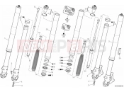 DUCATI 2019 Scrambler Desert Sled FRONT FORK