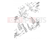 Triumph 2022 TIGER 900 GT Pro Footrests & Control Plates
