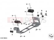 BMW Motorrad BMW 2022 C models C 400 GT 21 (0C61, 0C63) Holder, engine control unit | Holder, engine control unit