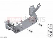 BMW Motorrad BMW 2022 C models C 400 GT 21 (0C61, 0C63) Footboard support | Footboard support