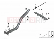 BMW Motorrad BMW 2022 C models C 400 GT 21 (0C61, 0C63) Cable duct | Cable duct