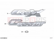 BMW Motorrad BMW 2022 C models C 400 GT 21 (0C61, 0C63) Lettering | Lettering