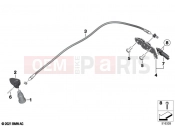 BMW Motorrad BMW 2022 C models C 400 GT 21 (0C61, 0C63) Seat bench locking system 2 | Seat bench locking system 2