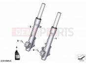 BMW Motorrad BMW 2022 C models C 400 GT 21 (0C61, 0C63) Fork leg | Fork leg