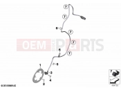 BMW Motorrad BMW 2022 C models C 400 GT 21 (0C61, 0C63) Speed sensor, front | Speed sensor, front