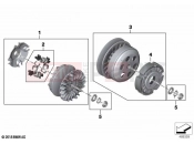 BMW Motorrad BMW 2022 C models C 400 GT 21 (0C61, 0C63) CVT unit | CVT unit