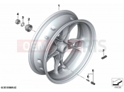 BMW Motorrad BMW 2022 C models C 400 GT 21 (0C61, 0C63) Rear wheel | Rear wheel