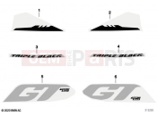 BMW Motorrad BMW 2022 C models C 400 GT 21 (0C61, 0C63) Decorative tape | Decorative tape