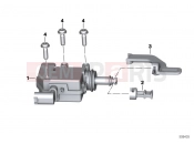 Central locking actuator | Central locking actuator - BMW Motorrad C 400 GT 21 (0C61, 0C63) 2023