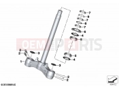 Fork bridge | Fork bridge - BMW Motorrad C 400 GT 21 (0C61, 0C63) 2023