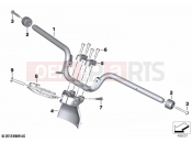 Handlebar | Handlebar - BMW Motorrad C 400 GT 21 (0C61, 0C63) 2023