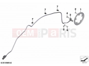 Rotational-speed sensor, rear | Rotational-speed sensor, rear - BMW Motorrad C 400 GT 21 (0C61, 0C63) 2023