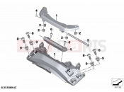 Seat, hinge | Seat, hinge - BMW Motorrad C 400 GT 21 (0C61, 0C63) 2023