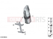 BMW Motorrad BMW 2022 C models CE04 (0C51, 0C53) Fire extinguisher holder | Fire extinguisher holder
