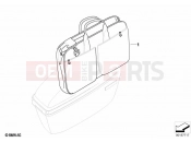 BMW Motorrad BMW 2023 F models F 750 GS (0B08, 0B18) Inner pocket, case, official-use | Inner pocket, case, official-use