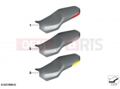 BMW Motorrad BMW 2023 F models F 750 GS (0B08, 0B18) Seat bench 3 | Seat bench 3