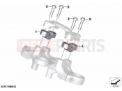 BMW Motorrad BMW 2023 F models F 750 GS (0B08, 0B18) Handlebar extension | Handlebar extension