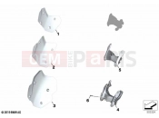 BMW Motorrad BMW 2023 F models F 750 GS (0B08, 0B18) Windscreen | Windscreen