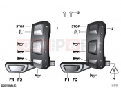 BMW Motorrad BMW 2023 F models F 750 GS (0B08, 0B18) Additional switch special vehicle left 2 | Additional switch special vehicle left 2