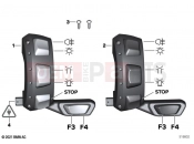 BMW Motorrad BMW 2023 F models F 750 GS (0B08, 0B18) Additional switch special vehicle right 2 | Additional switch special vehicle right 2