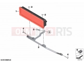 BMW Motorrad BMW 2023 F models F 750 GS (0B08, 0B18) Stop signal transmitter, front | Stop signal transmitter, front