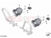 BMW Motorrad BMW 2023 F models F 750 GS (0B08, 0B18) Signal system, electronic | Signal system, electronic