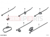 BMW Motorrad BMW 2021 F models F 850 GS (0B09, 0B19) Cable tie, cable tie with holder | Cable tie, cable tie with holder