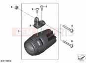 BMW Motorrad BMW 2021 F models F 850 GS (0B09, 0B19) LED additional headlight 
