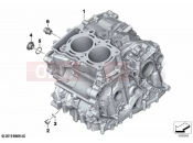 BMW Motorrad BMW 2021 F models F 850 GS (0B09, 0B19) Engine housing | Engine housing