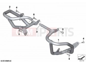 BMW Motorrad BMW 2021 F models F 850 GS (0B09, 0B19) Engine protection bar | Engine protection bar