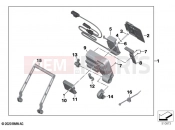 BMW Motorrad BMW 2021 F models F 850 GS (0B09, 0B19) Navigation preparation 2 | Navigation preparation 2