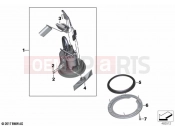 BMW Motorrad BMW 2021 F models F 850 GS (0B09, 0B19) Fuel pump / lever sensor | Fuel pump / lever sensor