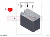 BMW Motorrad BMW 2021 F models F 850 GS (0B09, 0B19) battery | battery