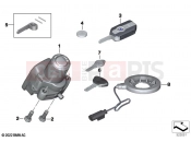 BMW Motorrad BMW 2023 F models F 850 GS (0B39) Radio-controlled locking system | Radio-controlled locking system