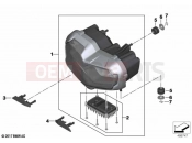BMW Motorrad BMW 2023 F models F 850 GS (0B39) LED headlight - Generation II | LED headlight - Generation II