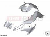 BMW Motorrad BMW 2021 F models F 850 GS (0B39) Painted parts YNB5 light-white solid | Painted parts YNB5 light-white solid