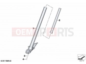 BMW Motorrad BMW 2021 F models F 850 GS (0B39) Fork slider | Fork slider