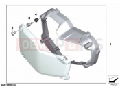 BMW Motorrad BMW 2021 F models F 850 GS (0B39) Set, headlight guard | Set, headlight guard