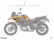 BMW Motorrad BMW 2021 F models F 850 GS (0B39) Sticker set 4 | Sticker set 4