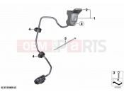 BMW Motorrad BMW 2021 F models F 850 GS (0B39) Operating unit for emergency call system | Operating unit for emergency call system