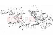 DUCATI 1999 Monster 750 City FOOTREST » FRAME
