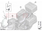 BMW Motorrad BMW 2021 F models F 850 GS Adv. (0K04) Single key locking system EWS 4 | Single key locking system EWS 4