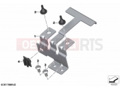 BMW Motorrad BMW 2021 F models F 850 GS Adv. (0K04) Holder, battery | Holder, battery