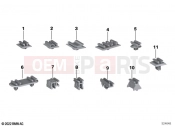 BMW Motorrad BMW 2021 F models F 850 GS Adv. (0K04) Plug-in connection bracket | Plug-in connection bracket