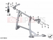 BMW Motorrad BMW 2022 F models F 850 GS Adve. (0K00) Centre stand | Centre stand
