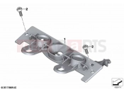 BMW Motorrad BMW 2022 F models F 850 GS Adve. (0K00) Seat bench locking system | Seat bench locking system