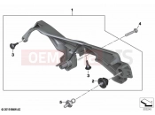 BMW Motorrad BMW 2022 F models F 850 GS Adve. (0K00) Cover, cable runway | Cover, cable runway
