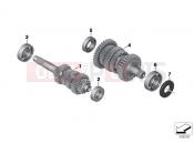 BMW Motorrad BMW 2021 F models F 850 GS Adve. (0K00) Transmission shafts